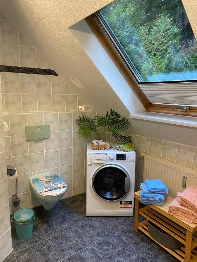 Waldblickwohnung Mit Schoener Terrasse Und Kamin Зебниц Экстерьер фото