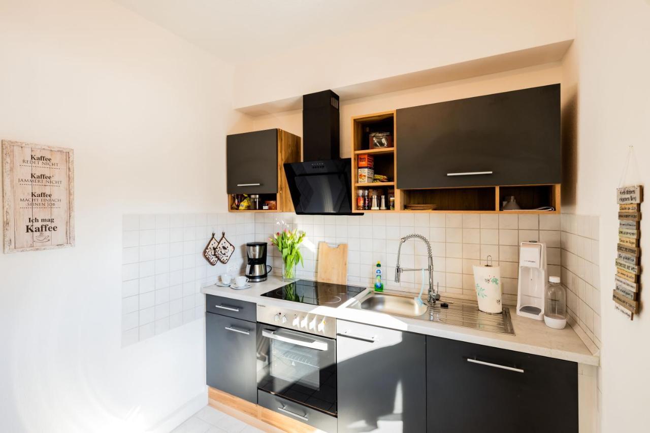 Waldblickwohnung Mit Schoener Terrasse Und Kamin Зебниц Экстерьер фото