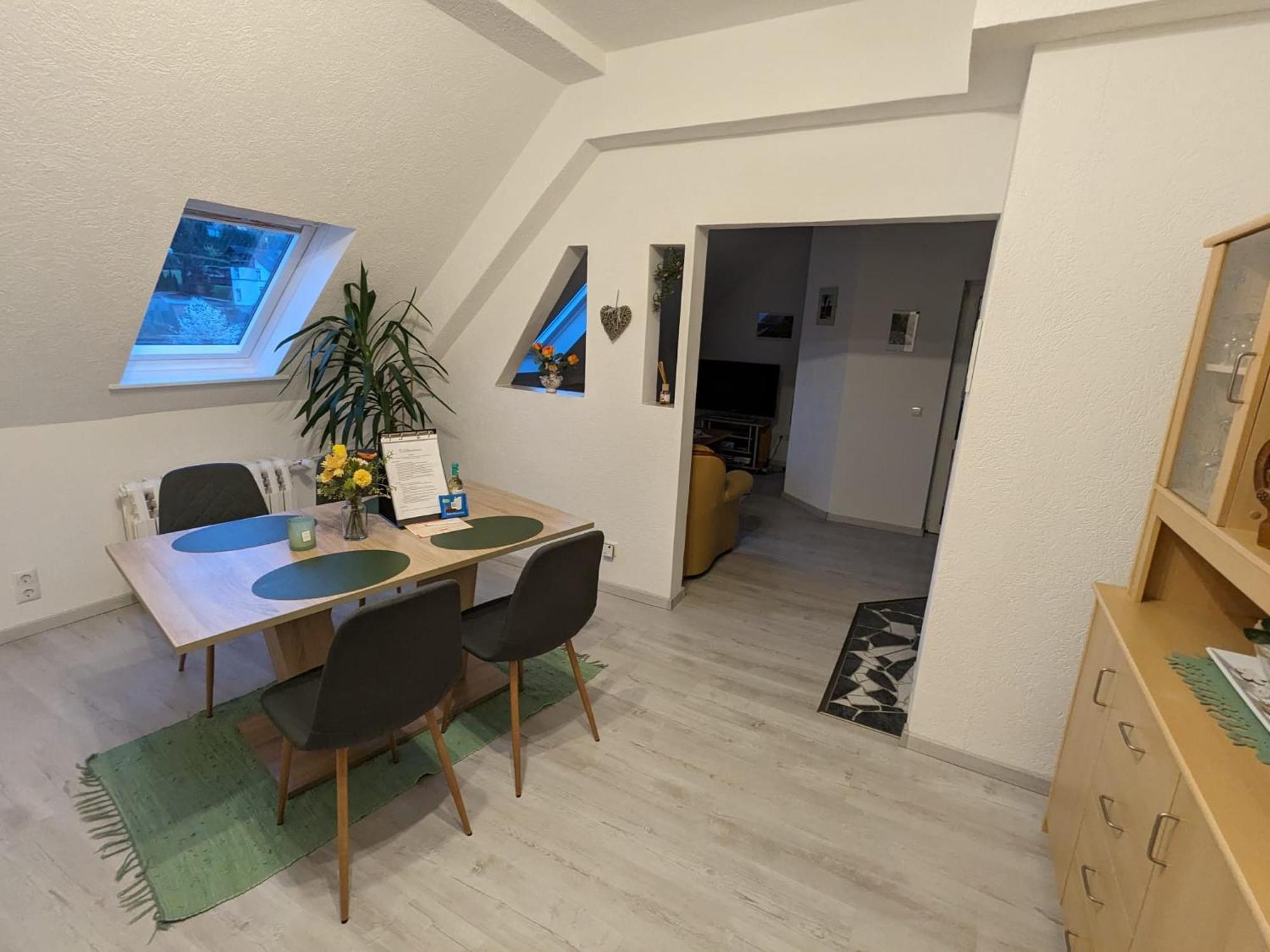 Waldblickwohnung Mit Schoener Terrasse Und Kamin Зебниц Экстерьер фото